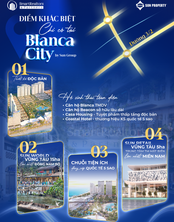 Quy Mô Blanca City Sun Vũng Tàu